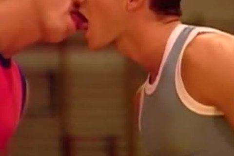 Devilish muscled jocks sport taut holes  ...