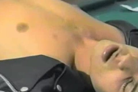 Leather Jacket lad On Pool Table