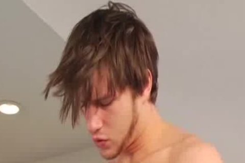 Uncle And Nephew Playing In The Kitchen