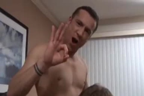 Trevor Knight pounds a young lad