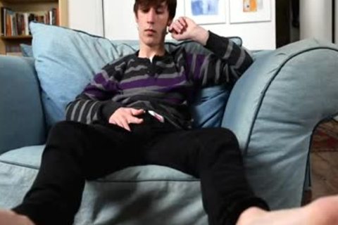 attractive delicious legal age teenager teen Solo Foot Fetish jack off
