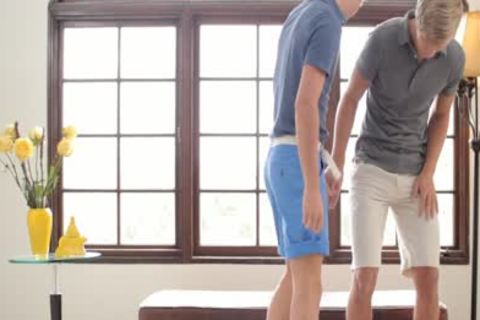 GayRoom - JD Phoenix First Scene drilled By Mitch Vaughn