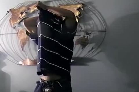 Hung black fellow Iceberg loves wanking His biggest weenie