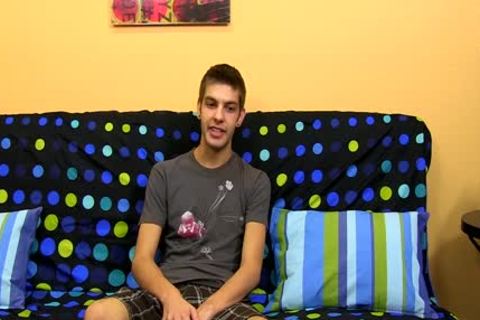 juicy brunette Max Morgan Interview Then Jerking Session - BoyFriendTVcom