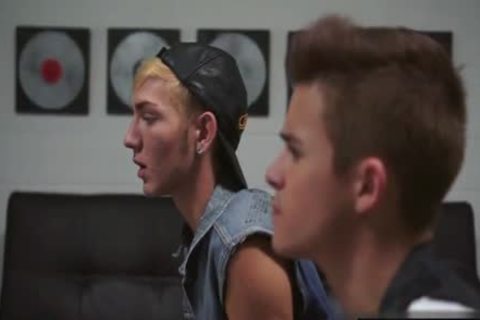 large 10-Pounder teens threesome And ejaculation - BoyFrie