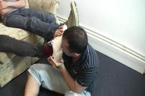 2 Masters receive Their Feet Worshipped Part 1 (go To My Profile For Part 2)