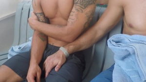 males At Sea - Landon Mycles with Alex Mecum anal Love