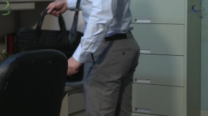 Office Party Regrets - Rocco Reed and Liam Magnuson butthole sex