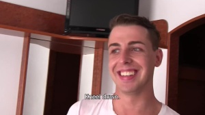 adorable bicurious Czech lad bonks for money