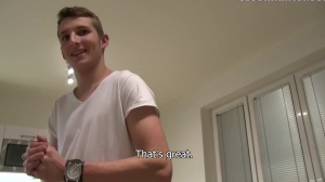 Blond Czech twink reality painfully sex