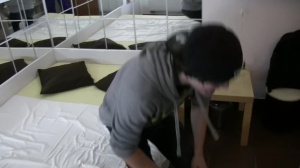 A young student from a diminutive Czech town