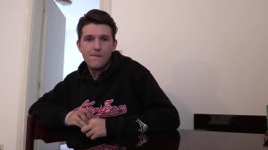 young and lean lad with biggest boner 