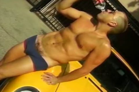 handsome twink Is Drenched In His ball cream After butthole plow