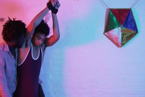 tied teen Takes BBC