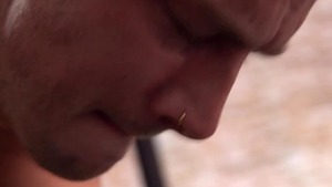 Menofuk.com: Short hair Damon Heart face fucking