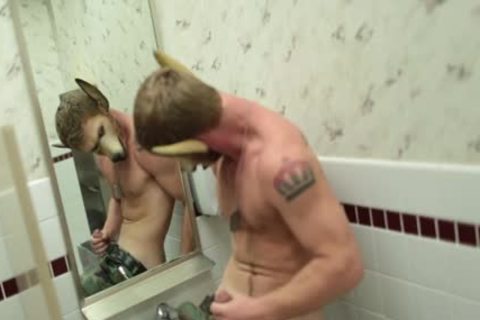 Hunk Transformed To Werewolf