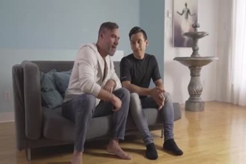 Jock loves big cock daddy