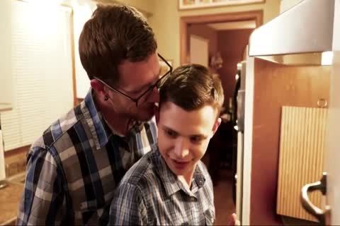 legal age teenager gets Spit-roasted unprotected By Step-dad And Uncle