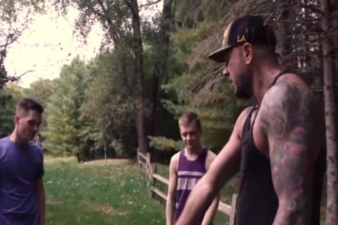 Dolf And Ian Shower enjoyment