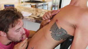 Next Door Originals: Huge cock Andy Taylor kissing each other