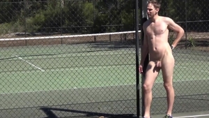 AndysAussieBoys - Australian Nick jumping on a dick outdoors