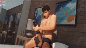 3d gay fucked all the way