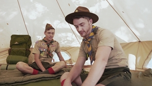 scoutboys: Blond and Blowing His Top