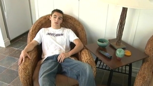 Next Door Twink: Riding High on the Hump of His Couch