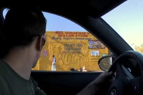 Ghetto thug interracial pounding from the hood